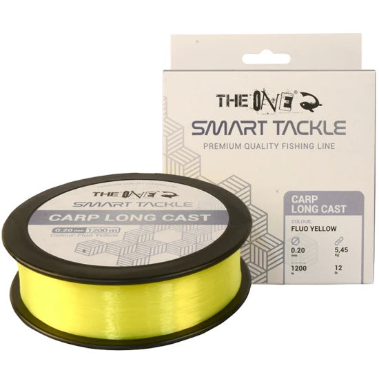 Fir Monofilament The One Carp Long Cast, Fluo Yellow, 0.25mm, 8.85kg, 300m