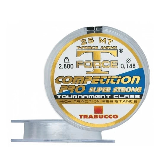 Fir Monofilament Trabucco T-force Competition 25mt/0.12mm/2.10kg