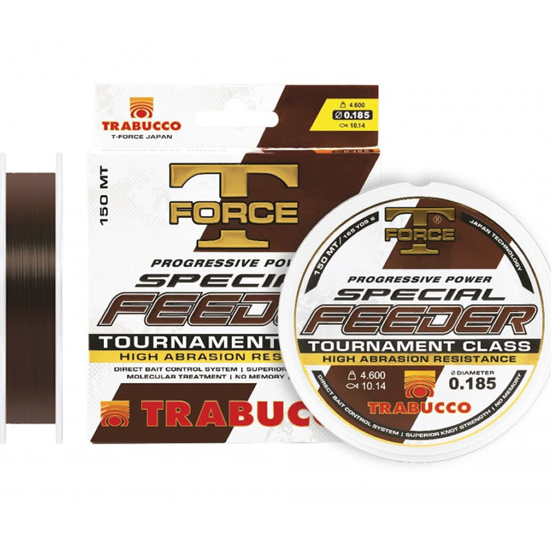 Fir Monofilament Trabucco T-Force Special Feeder, 0.18mm, 4.60kg, 150m