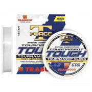 Fir Monofilament Trabucco T-force Tournament Tough New, Transparent, 0.18mm, 4.60kg, 150m