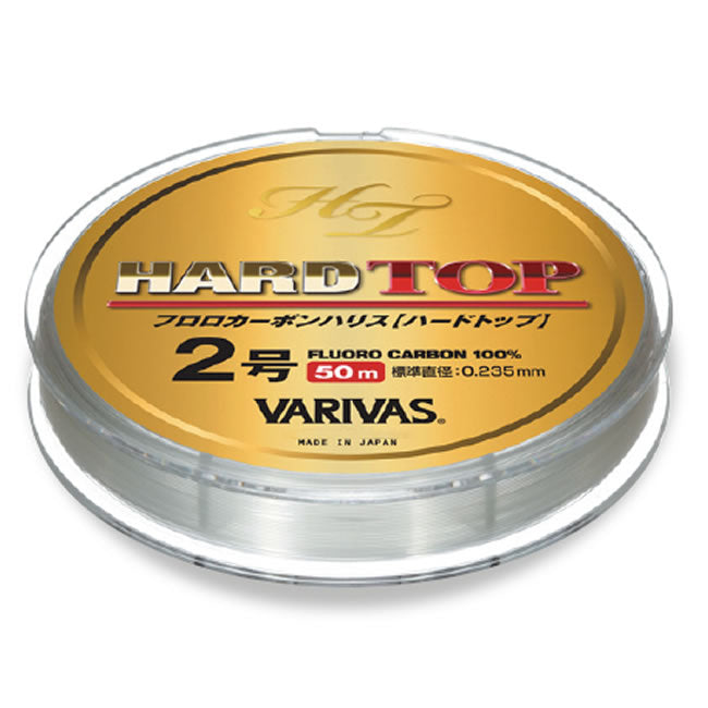 Fir Monofilament Varivas Hard Top Fluorocarbon Leader 50m 0.285mm 6.8kg