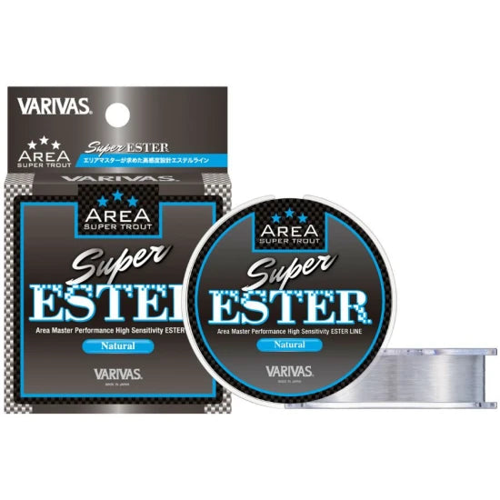 Fir Monofilament Varivas Super Trout Area Ester, Natural, 0.083mm, 1.3lbs, 150m