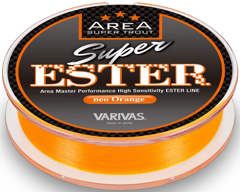 Fir Monofilament Varivas Super Trout Area Ester, Neo Orange, 0.117mm, 2.3lbs, 150m