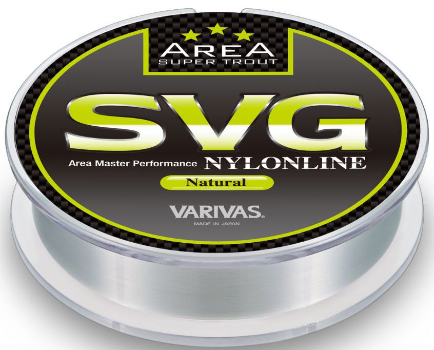 Fir Monofilament Varivas Super Trout Area SVG, Natural, 0.128mm, 3.5lbs, 150m