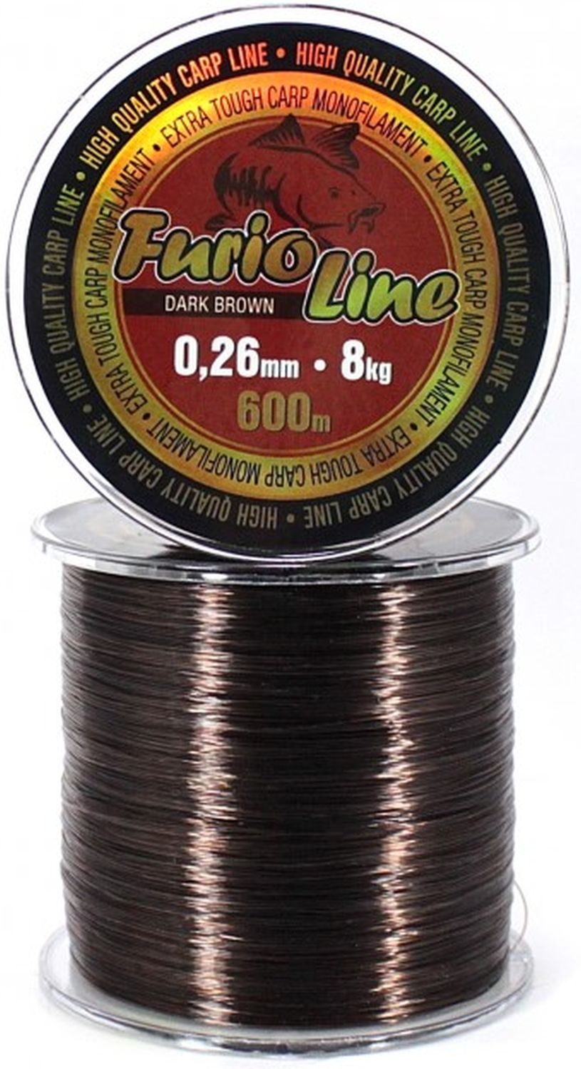 Fir Monofilament Zfish Furio, Brown, 11kg, 0.30mm, 600m