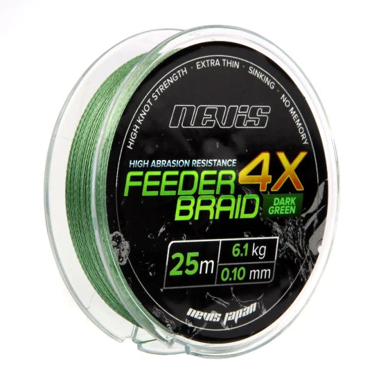Fir Multifilament Nevis Feeder Braid 25m 0.18mm 13.40kg