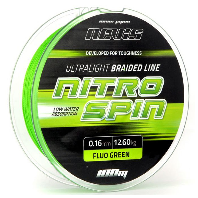 Fir Multifilament Nevis Nitro Spin 100m 0.10mm 7.50kg