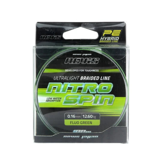 Fir Multifilament Nevis Nitro Spin 100m 0.10mm 7.50kg
