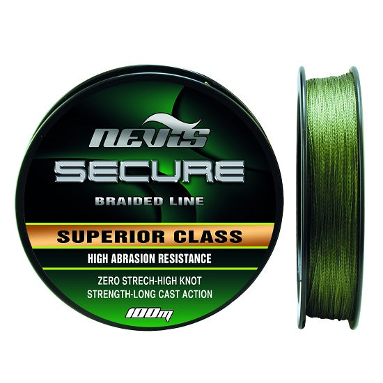 Fir Multifilament Nevis impletit Secure Braided 100m 0.25mm