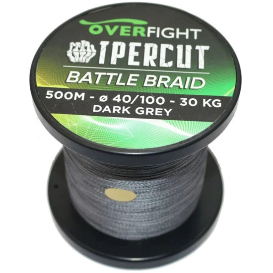 Fir Multifilament Overfight Ipercut Battle 4x Gri, 48kg, 0.60mm, 500m