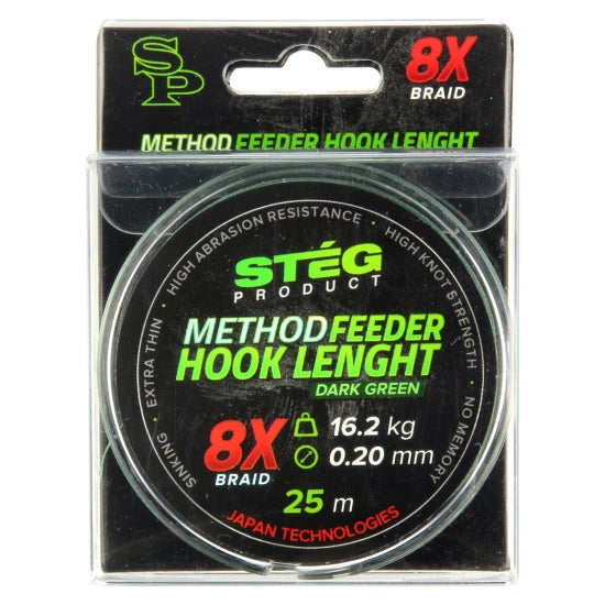 Fir Multifilament Steg Method Feeder 25m 0.12mm 7.90kg