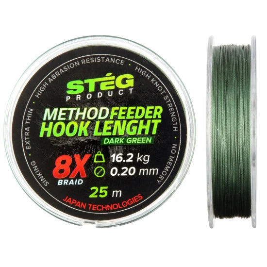 Fir Multifilament Steg Method Feeder 25m 0.20mm 16.20kg