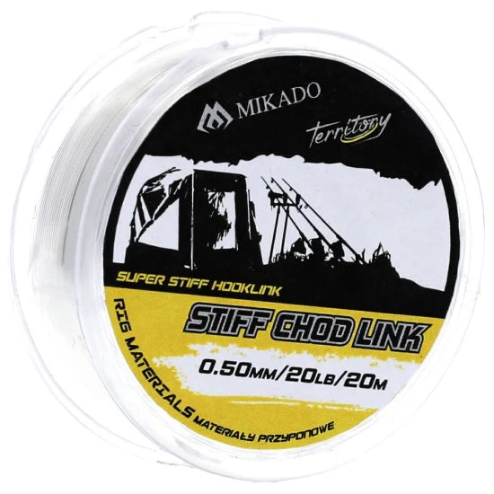 Fir Rigid Stiff Chod Link 15lbs 0.40mm - 20m