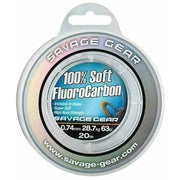 Fir Savage Gear Soft Fluoro Carbon Transparent, 0.49mm, 15.2kg-33.5lbs, 35m