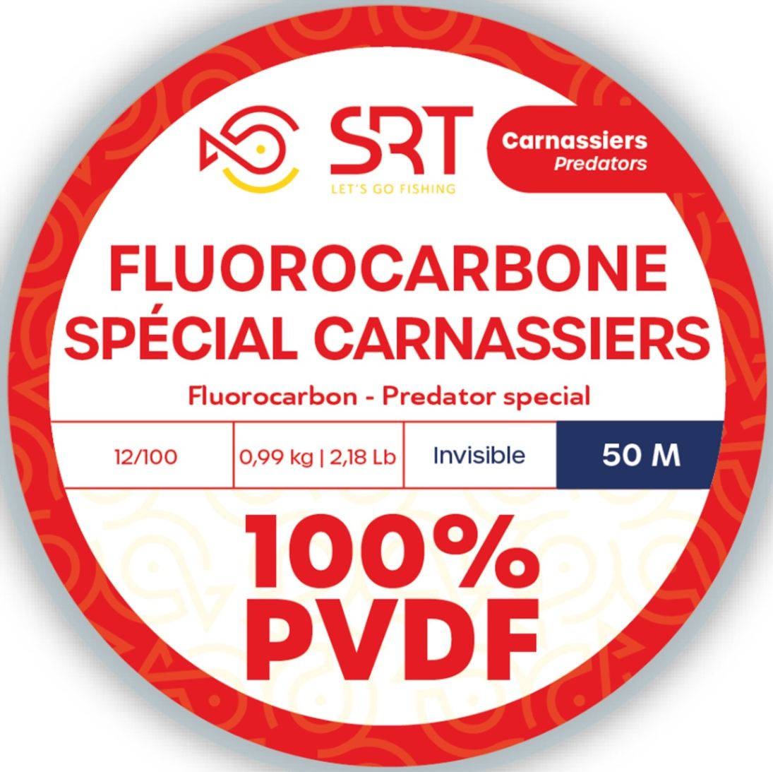 Fir SERT SRT Fluorocarbon 100%, 2.06kg, 0.18mm, 50m