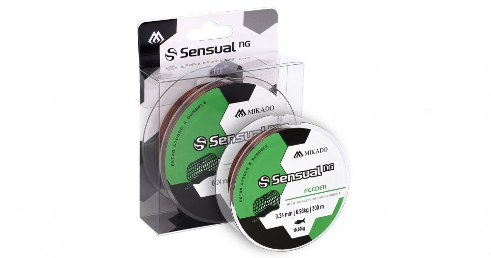 Fir Sensual N.G. Feeder 0.24Mm/10.5Kg/300M - Brown