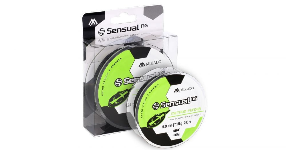 Fir Sensual N.G. Method Feeder 0.22Mm/9Kg/300M - Black