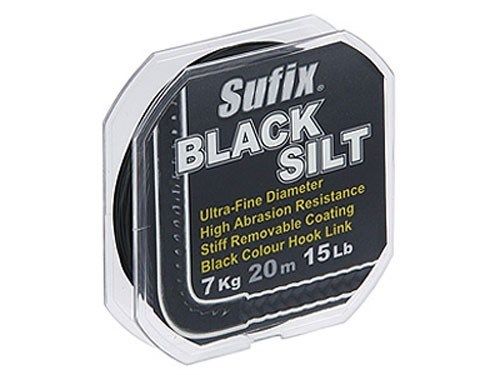 Fir Sufix Black Silt 25lb/20m