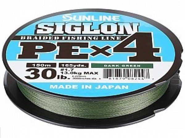 Fir Sunline Siglon PE x4 Dark Green 50LB 0.296mm