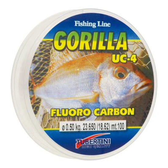 Fir Tubertini Gorilla Uc-4 Fluoro Carbon, 3.96kg, 0.20mm, 500m
