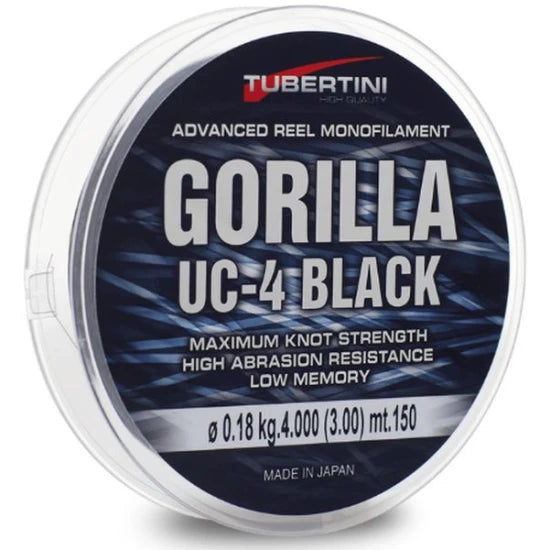 Fir Tubertini Gorilla Uc-4 Monofilament Black, 6.5kg, 0.28mm, 350m
