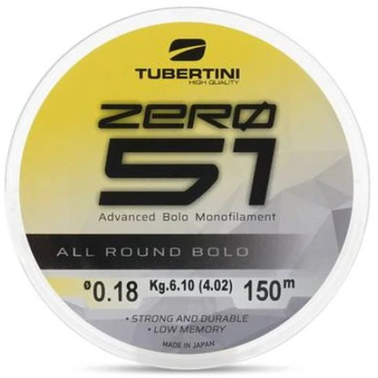 Fir Tubertini Zero 51 All Round Bolo, 7.2kg, 0.30mm, 1000m