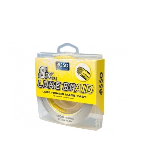 Fir Textil ASSO 8xPE Lure Braid 0.08mm 150m