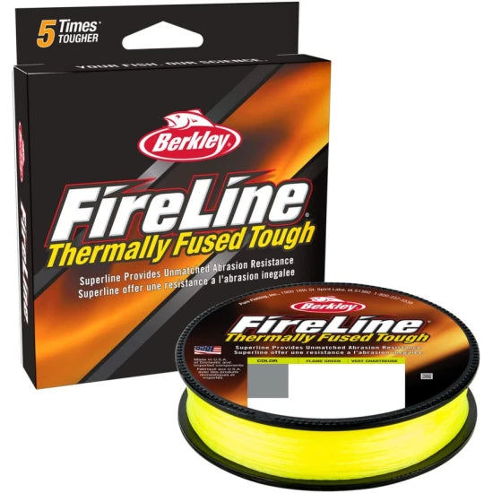 Fir Textil Berkley Fireline Fused Original, Flame Green, 0.10mm, 6.20kg, 150m