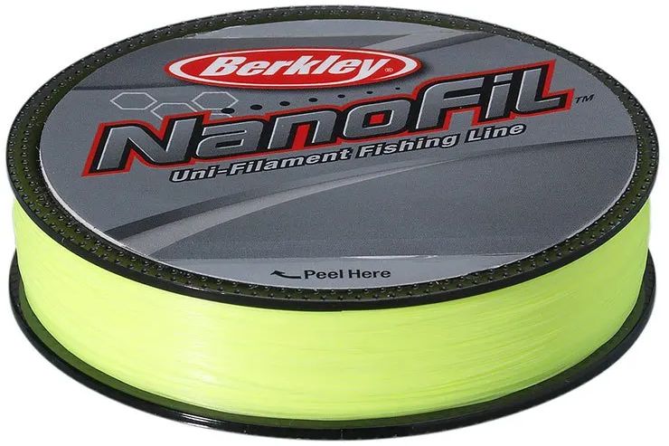Fir Textil BERKLEY Nanofil Hi Vis, Chartreuse, 0.28mm, 20.01kg, 125m
