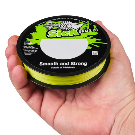 Fir Textil Berkley Sick Braid, Flame Green, 0.10mm, 7.50kg 2000m
