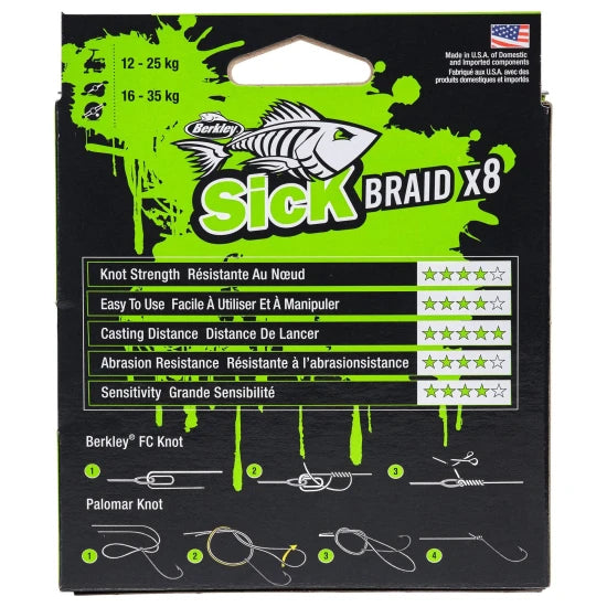 Fir Textil Berkley Sick Braid, Moss Green, 0.08mm, 6kg 2000m