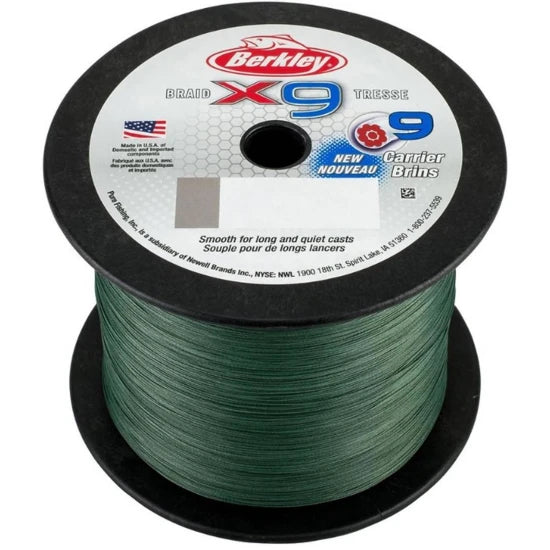 Fir Textil Berkley Superline X9 Low Vis Green, 2000m, 0.17mm, 17.00kg