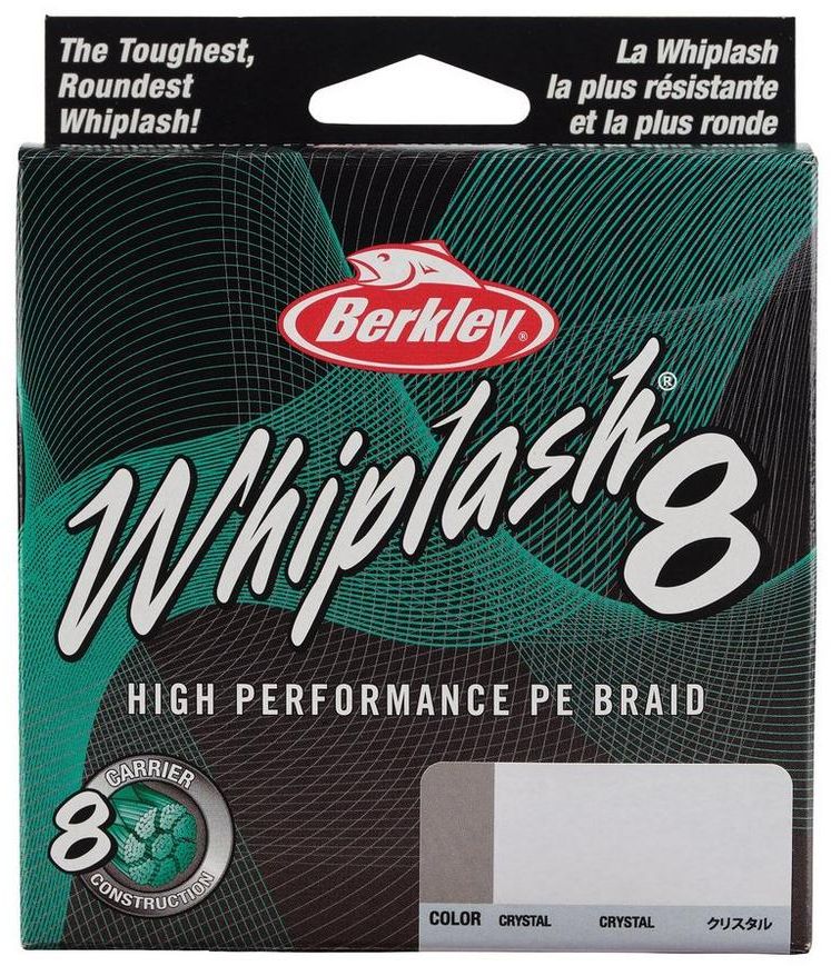 Fir Textil BERKLEY Whiplash 8, Crystal, 0.18mm, 23.3kg, 150m