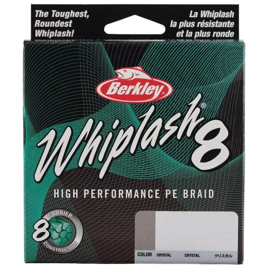 Fir Textil Berkley Whiplash 8, Crystal, 0.25mm, 40.00kg, 150m