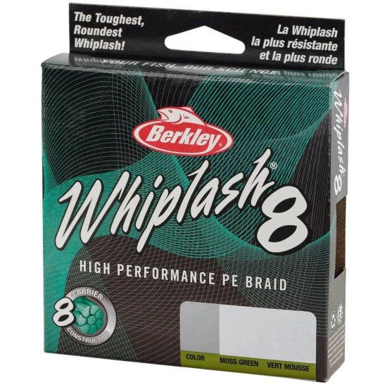 Fir Textil Berkley Whiplash 8, Green, 0.25mm, 40kg, 300m