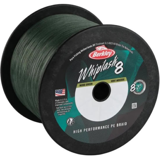 Fir Textil Berkley Whiplash 8 Pe, Green, 2000m, 0.14mm, 19.2kg