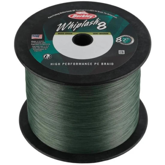 Fir Textil Berkley Whiplash 8 Pe, Green, 2000m, 0.14mm, 19.2kg