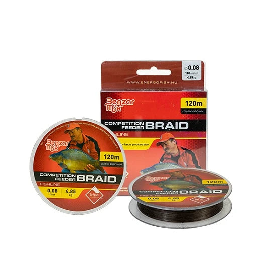 Fir Textil Benzar Mix Competition Feeder Braid 120m 0.06mm 4.35kg