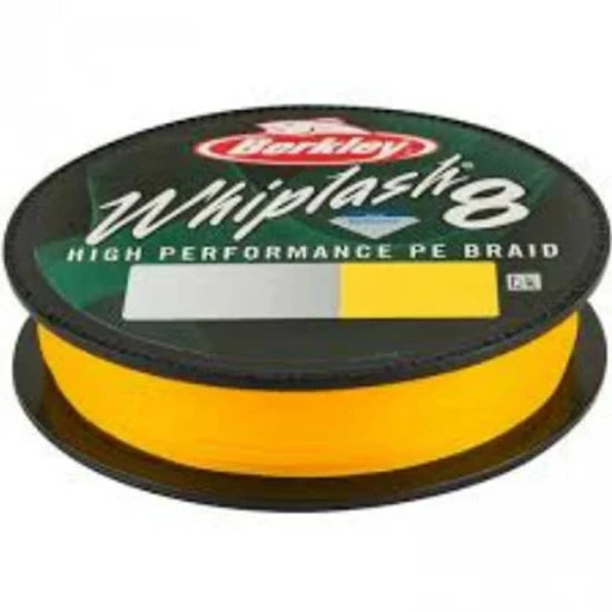 Fir Textil Berkley Whiplash 8, Galben, 150m, 0.14mm, 19.2kg