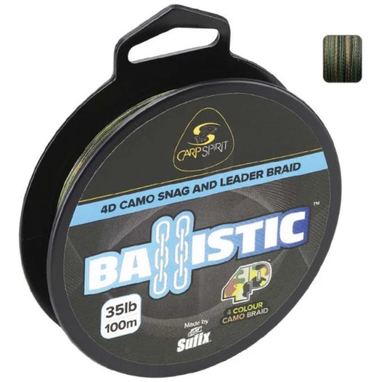 Fir Textil Carp Spirit Balsitic Camo, 35lbs, 100m