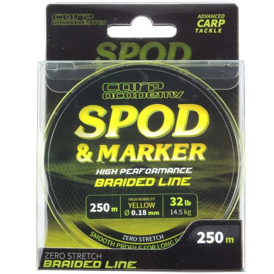 Fir Textil Carp Academy Spod&marker Braid, 250m, 0.18mm, 14.5kg