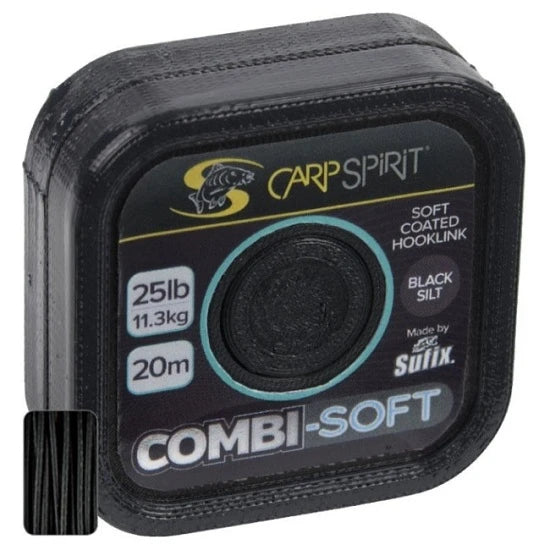 Fir Textil Carp Spirit Combi Soft Black Silt 20m 25lbs 11.30kg