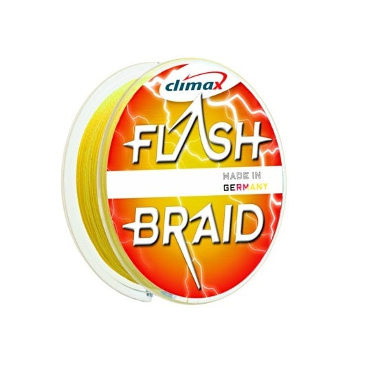 Fir Textil Climax Flash Braid Yellow 0.14mm 100m