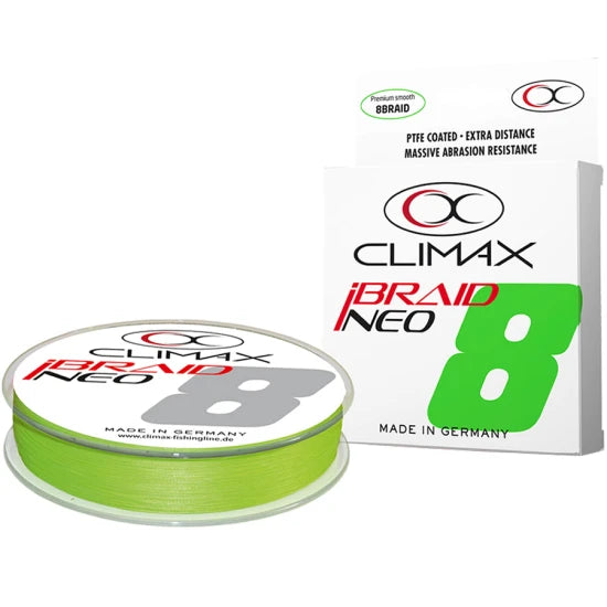 Fir Textil Climax Ibraid Neo X8, Fluo Chartreuse, 0.06mm, 3.20kg, 135m
