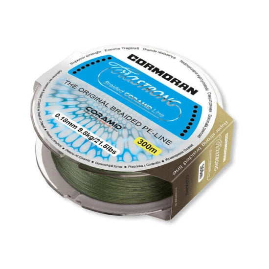 Fir Textil Cormoran Corastrong Verde 0.23mm 13.5kg 300m
