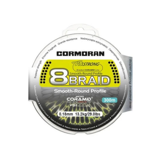 Fir Textil Cormoran Corastrong 8braid Verde 0.16mm 300m 11.4kg