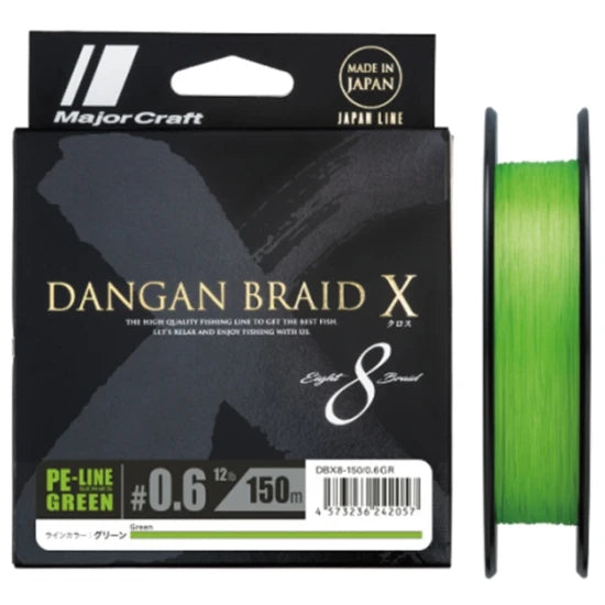 Fir Textil Dangan X8 Major Craft, 11.3kg, 0.12mm, 150m