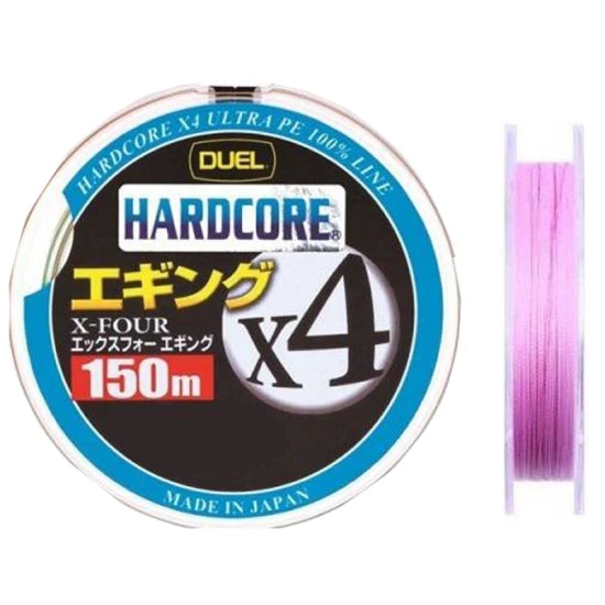 Fir Textil Duel Hardcore X4 Braid, Milky Pink, 0.15mm, 0.8kg, 150m