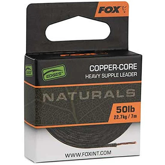 Fir Textil Fox Edges Naturals Copper Core, Camo, 50lbs/22.70kg, 7m