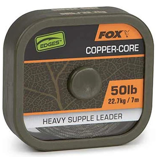 Fir Textil Fox Edges Naturals Copper Core, Camo, 50lbs/22.70kg, 7m